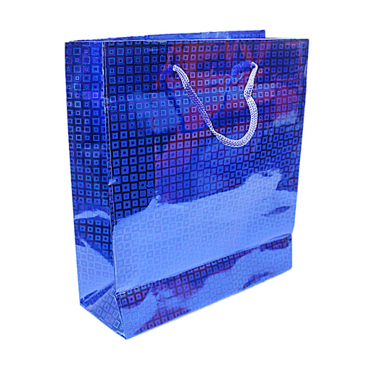Assorted Colour Holographic Party Birthday Gift Bags 21.5 x 18 x 7.50 cm 0812 A