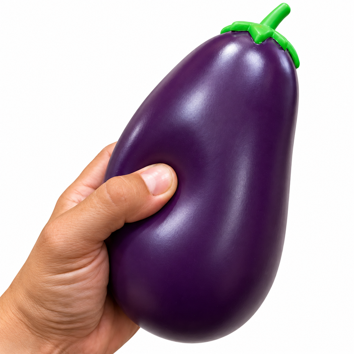 XXL Jumbo Aubergine Squishy Fidget Squish Sensory Toy