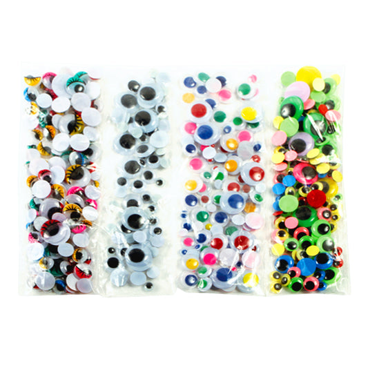 Googly Eyes Mega 1000 Assortment Pack ( Craft Clearance Special )
