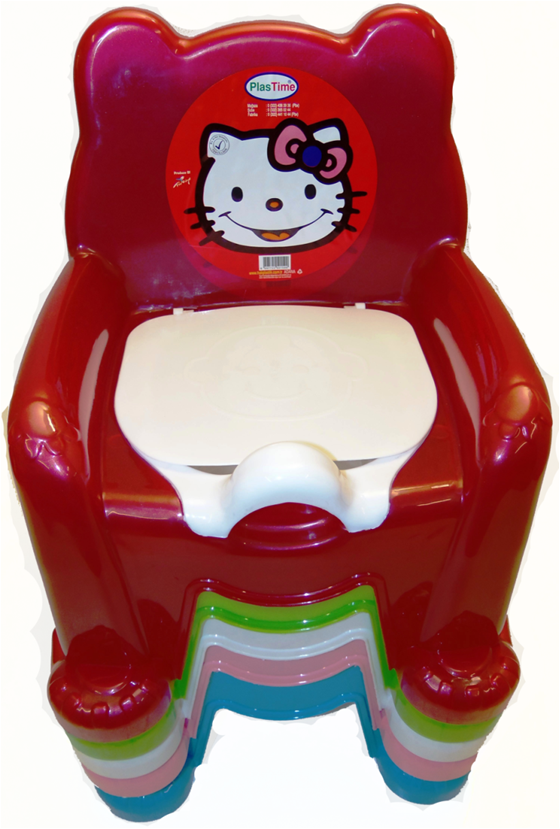 Plastic Children's Baby & Toddler Plastic Potty Training Chair 35 x 28 cm Assorted Colours H1599