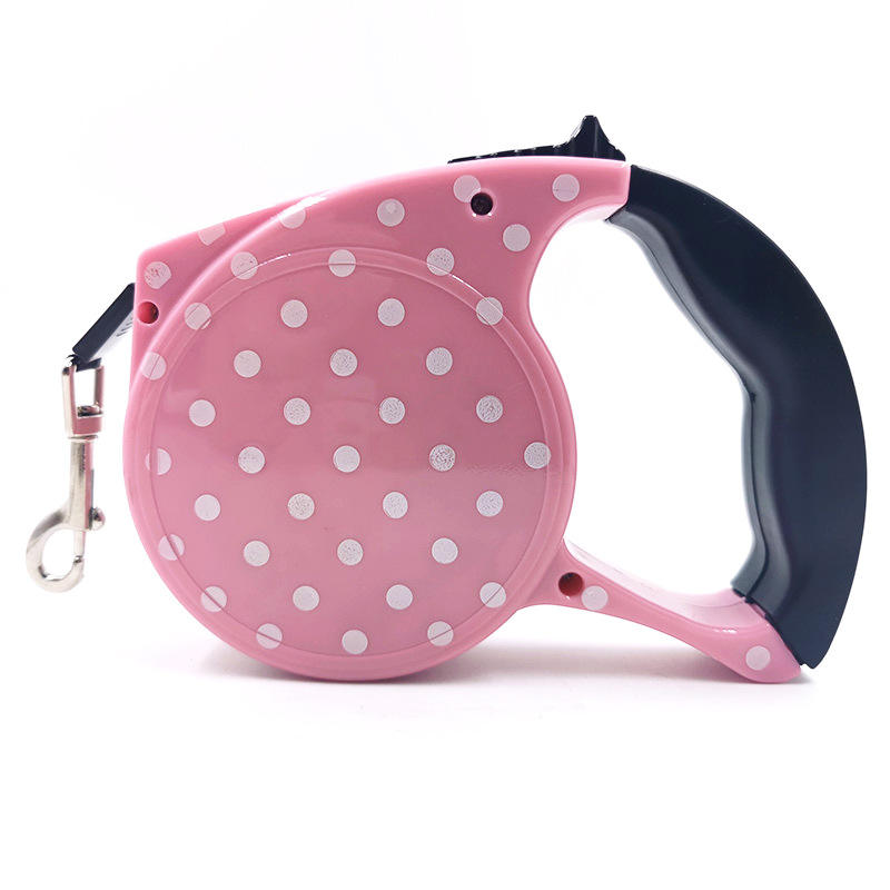 Retractable Dog Leash 5m 33lbs Assorted Colours and Designs 1181
