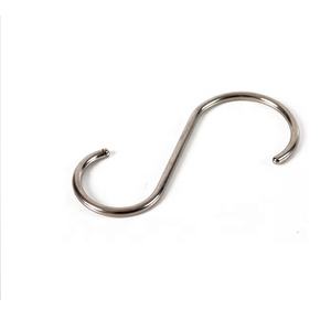 3 Pack Stainless Steel S Hooks Kitchen Meat Pan Utensil Clothes Hanger Hanging Diy 6691  6691