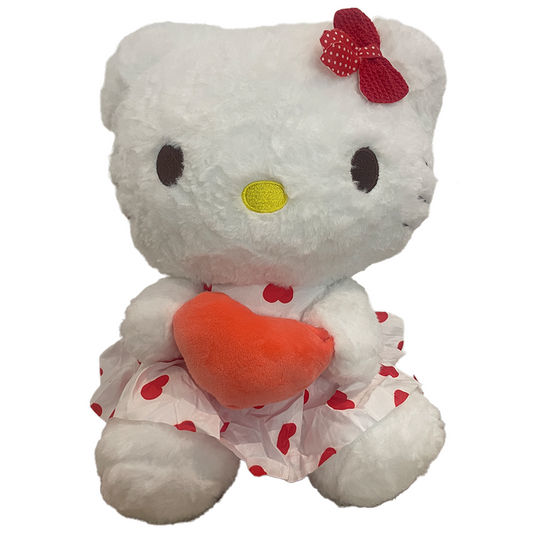 Hello Kitty 'I Love You' Plush Soft Toy 25cm