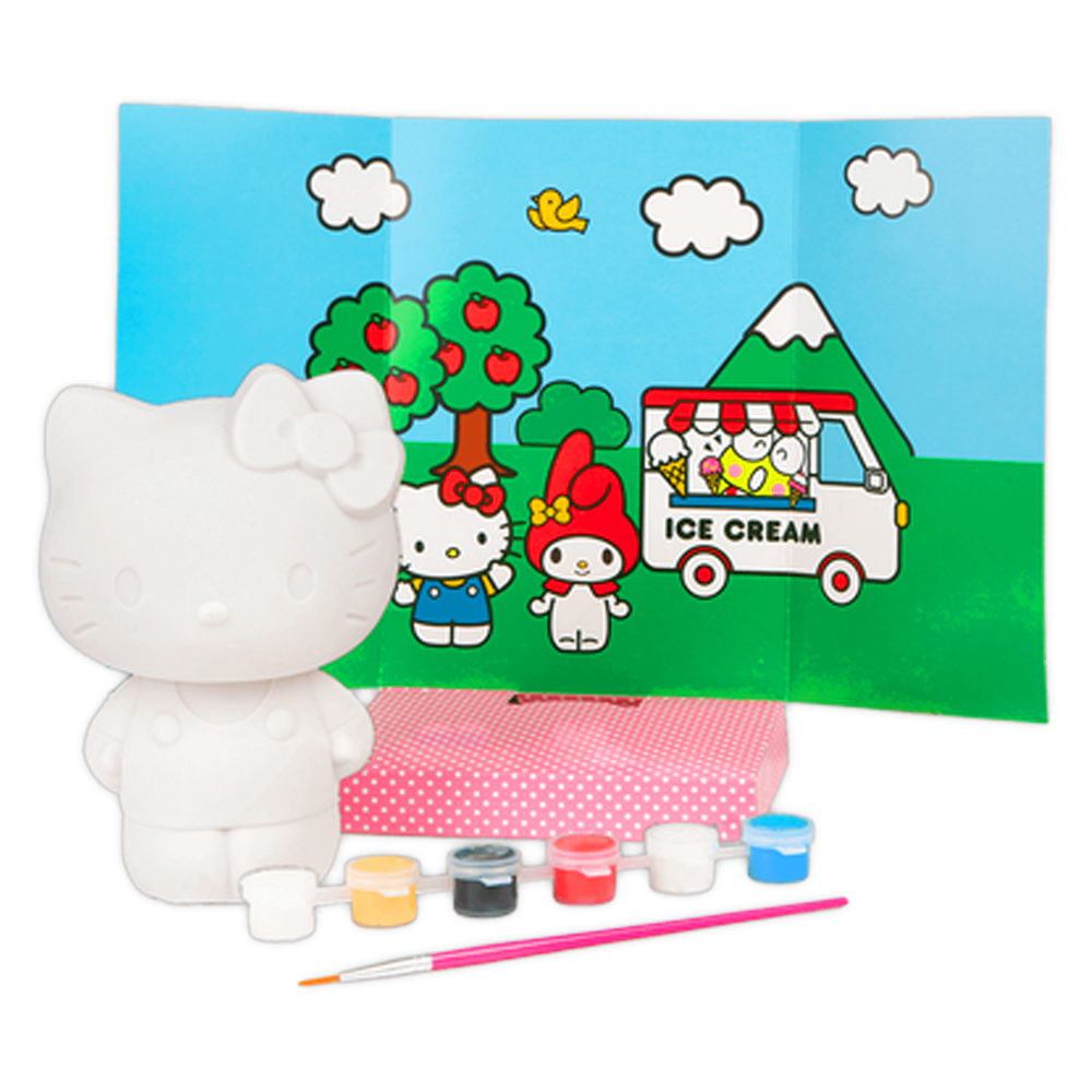 Hello Kitty Paint Your Own Figure Set