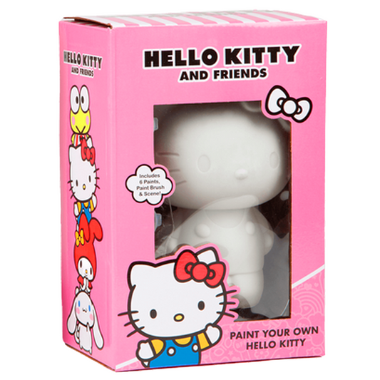 Hello Kitty Paint Your Own Figure Set