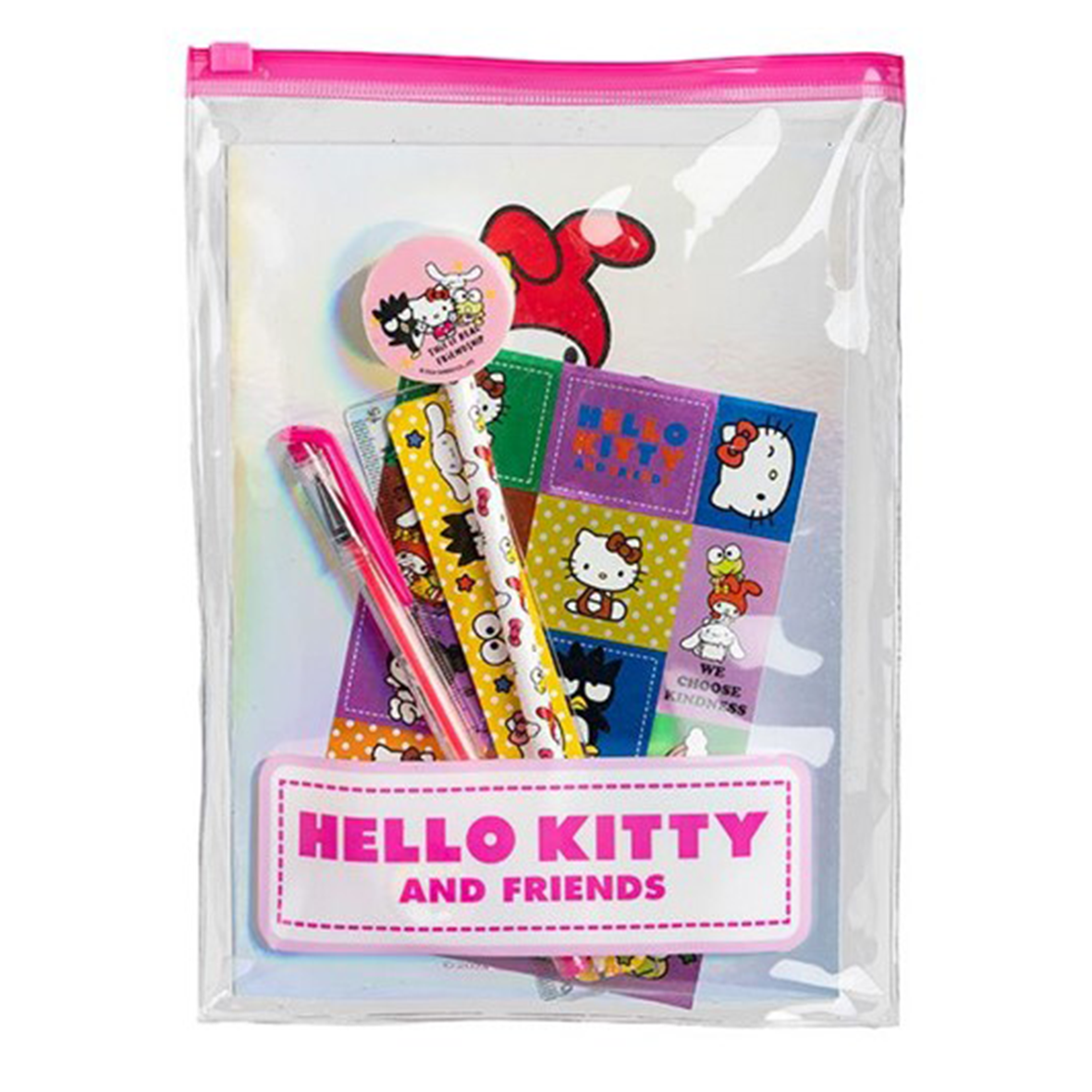 Hello Kitty Diary Pouch Stationery Set