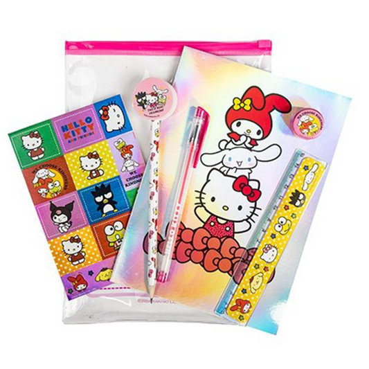 Hello Kitty Diary Pouch Stationery Set