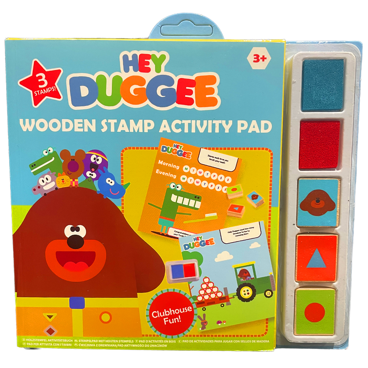 Hey Duggee - Wooden Stamp Activity Pad
