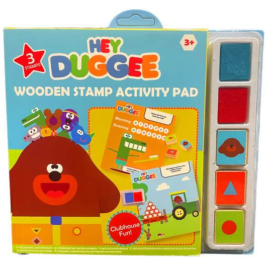 Hey Duggee - Wooden Stamp Activity Pad