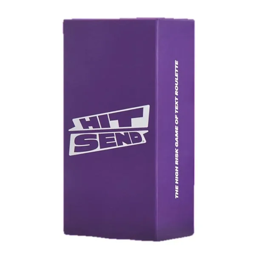 Hit Send Card Game Box Set from KSI & Sidemen, Ultimate Party Game, Challenge Friends with Hilarious Messages, Daring Fun and Unpredictable Outcomes. 300 Cards included