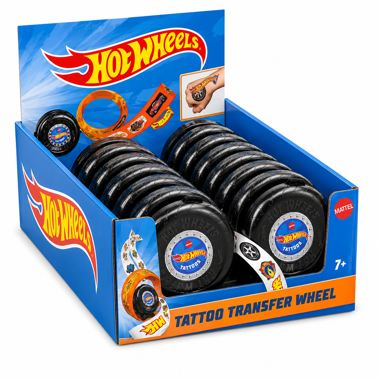 Hot Wheels Tattoo Transfer Wheel