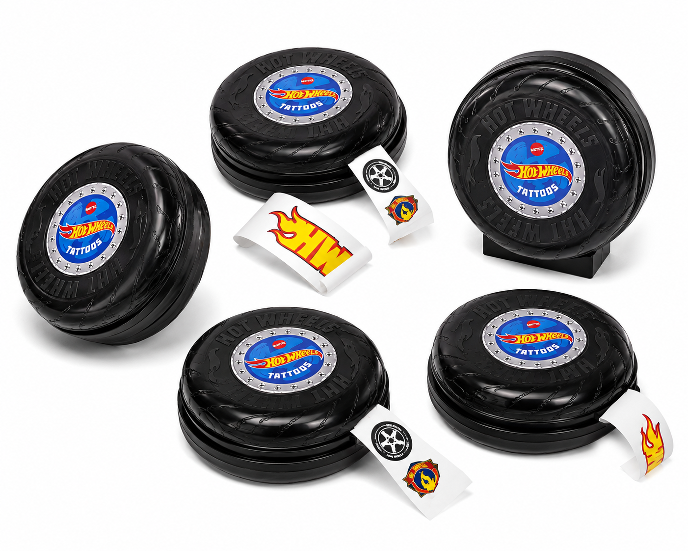 Hot Wheels Tattoo Transfer Wheel
