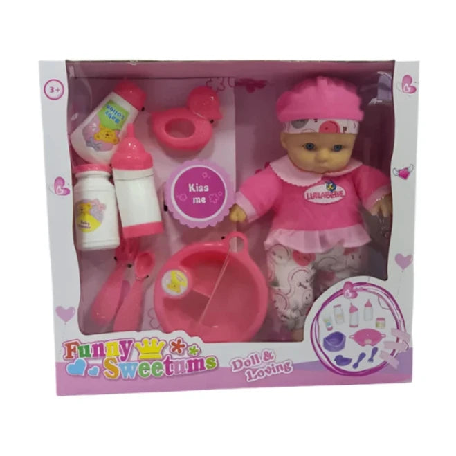 Cute Baby Doll Set