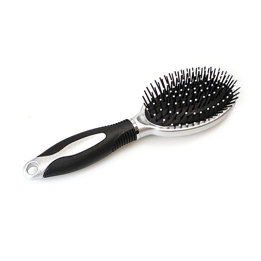 Plastic Oval Hair Brush 22.5 cm Assorted Colours 0183