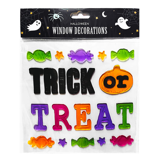 Trick Or Treat Gel Sticker Set