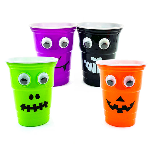 Halloween Googly Eyes Novelty Cup