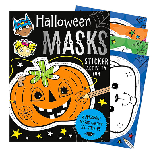 Halloween Bumper Masks Activity Fun Book ( Makes 8 Masks )