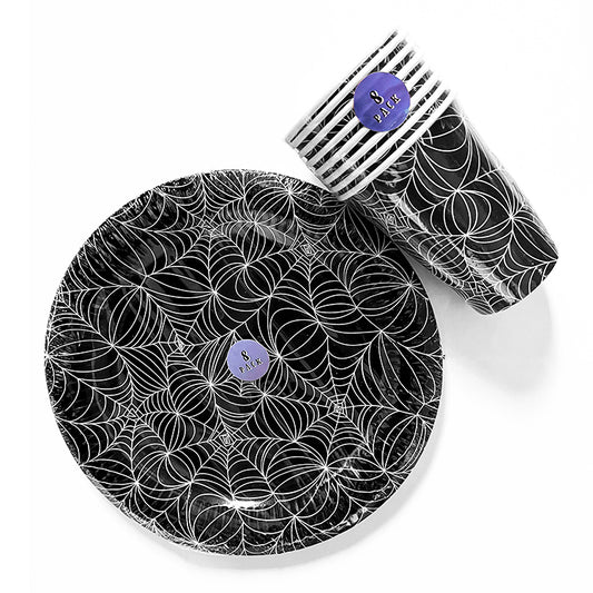 Spiders Web Partyware Value Mix ( 16 Pieces )