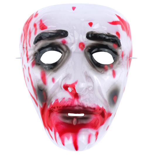 Halloween Bloody Face Mask Clear