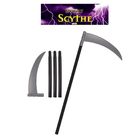 Halloween Fancy Dress Scythe Devils Toys Scary Prop 110cm