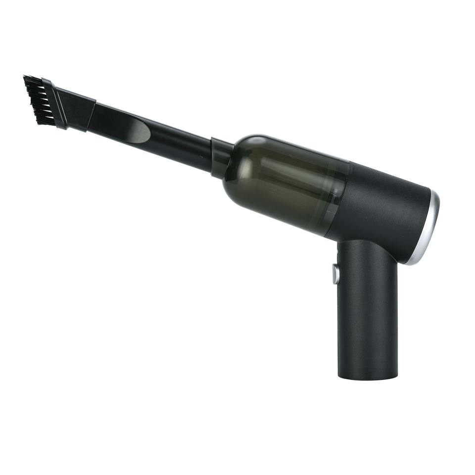 Mini Car Vehicle Cleaner Vacuum Hoover Black Gold Design 6668