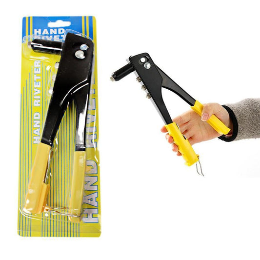 Heavy Duty Hand Riveter With 4 Attached Nozzles Diy 2134
