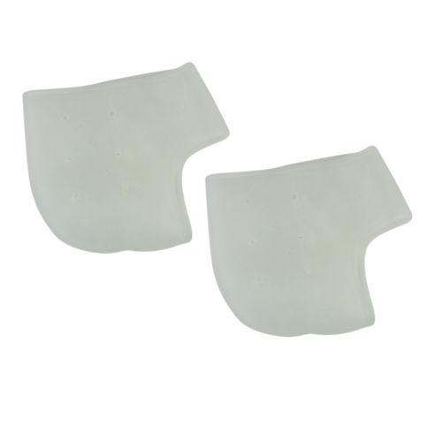 Pair Of Silicone Gel Heel Protector Plantar Fasciitis Pain Relief Cushion Unise x