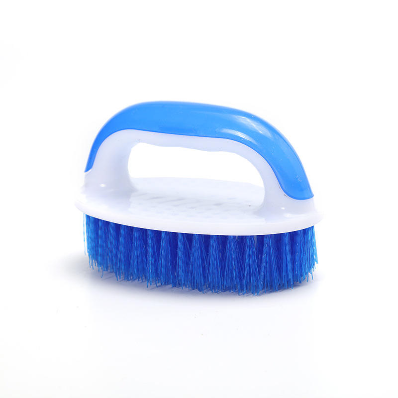 Plastic Cleaning Scrubbing Brush 13 x 8 cm Assorted Colours 6846
