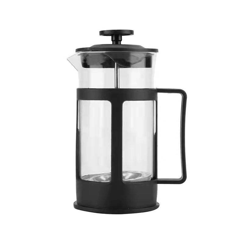 Glass Cafetiere French Coffee Press with Stainless Steel Filter 600ml 6403