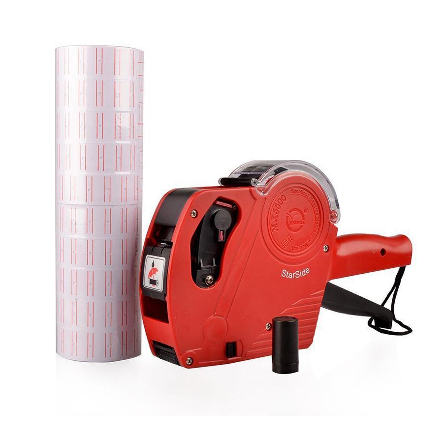 Plastic Pricing Price Gun Machine With 1 Roll Of Price Labels