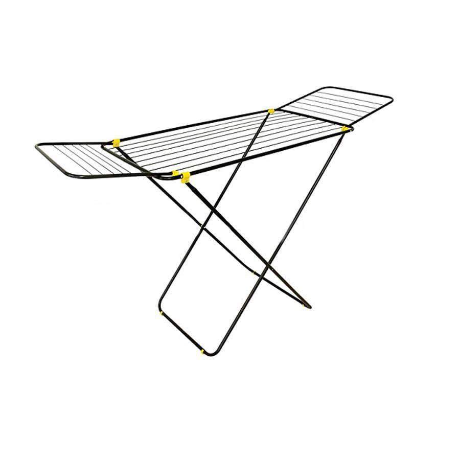 Durane Clothes Airer Dryer Foldable Black Maximum Load 18kg 10185 / AA2209