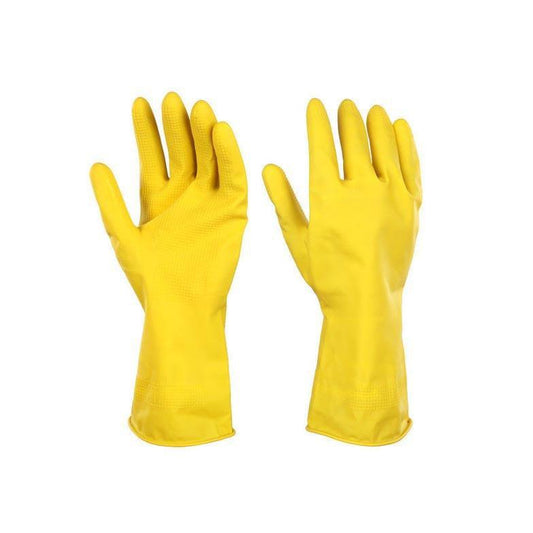 Yellow Orange Late x Washing Up Cleaning Household Gloves Medium