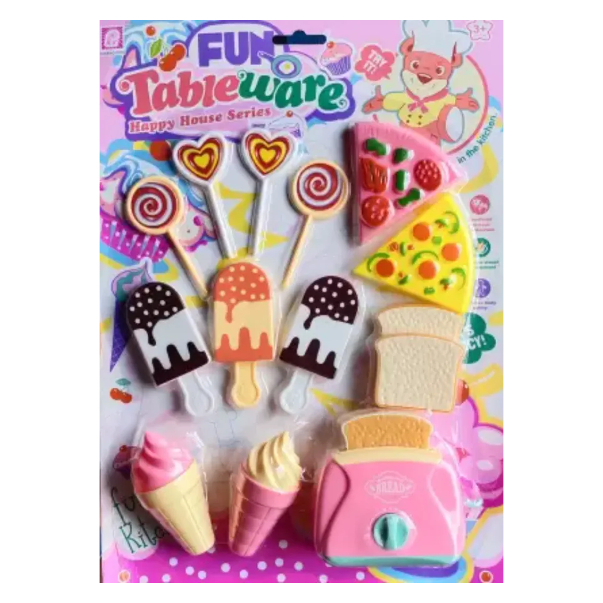 Kids Dessert & Fast Food Toy Play Set