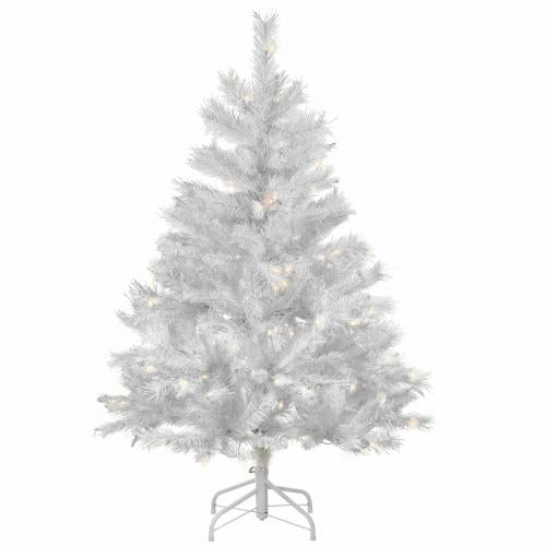 Artificial Christmas Tree with Stand - 2 Colours - 3 Sizes