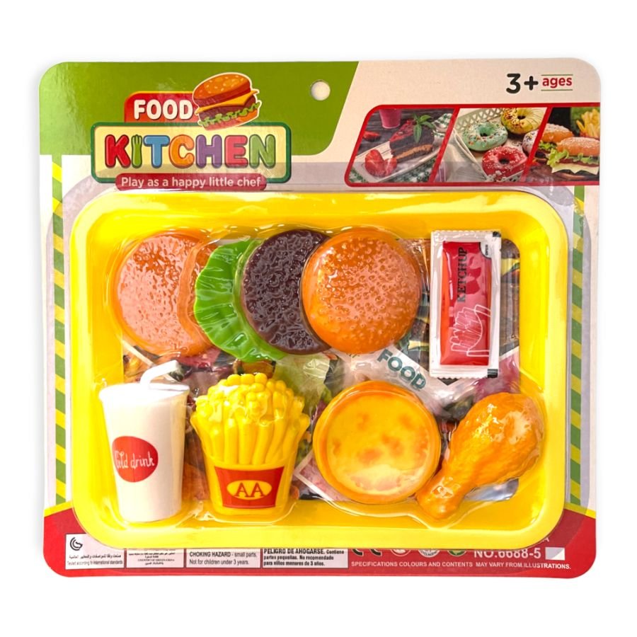 Pretend Play Fast Food Play Set