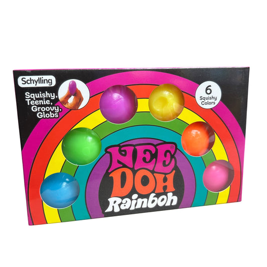 NeeDoh Rainboh Rainbow Globs 6 Pack
