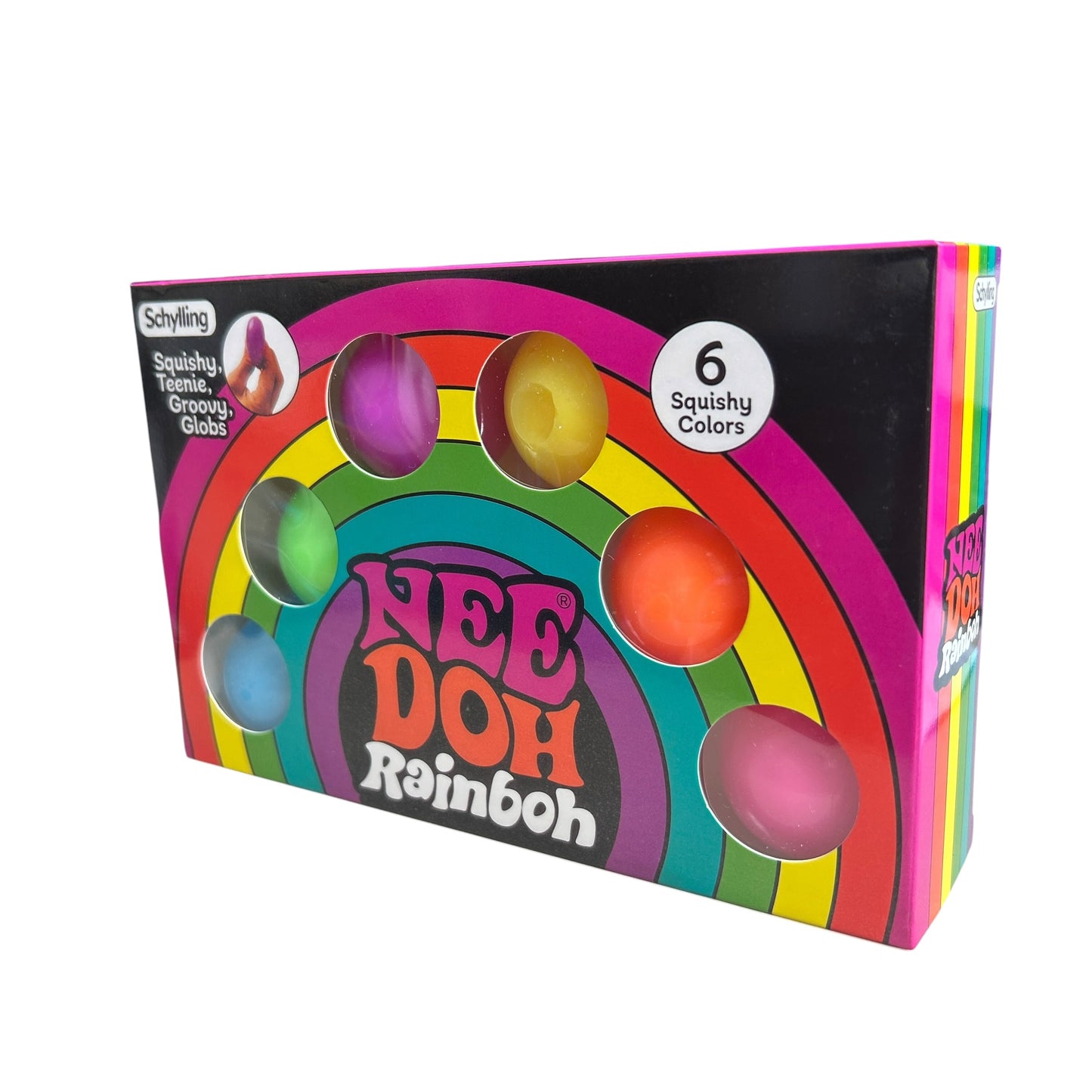 NeeDoh Style Rainboh Rainbow Globs 6 Pack