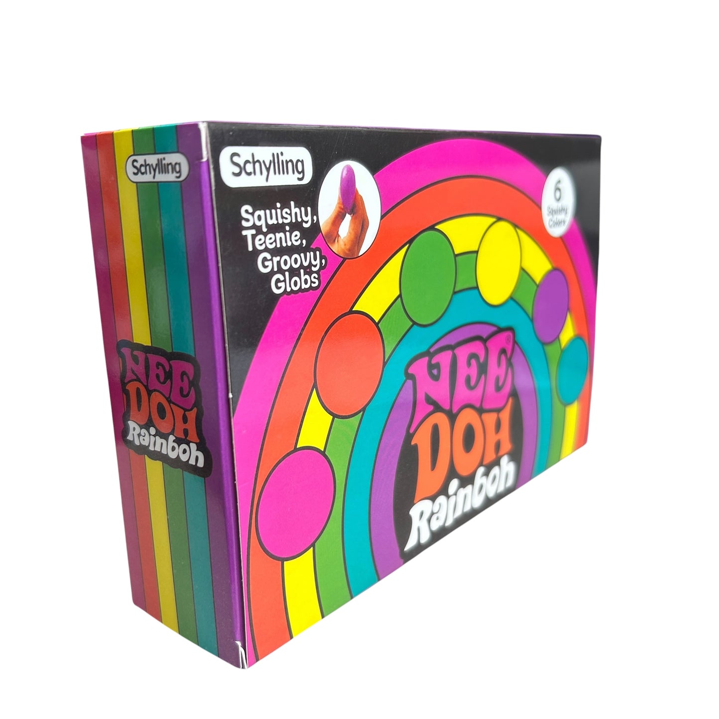 NeeDoh Style Rainboh Rainbow Globs 6 Pack