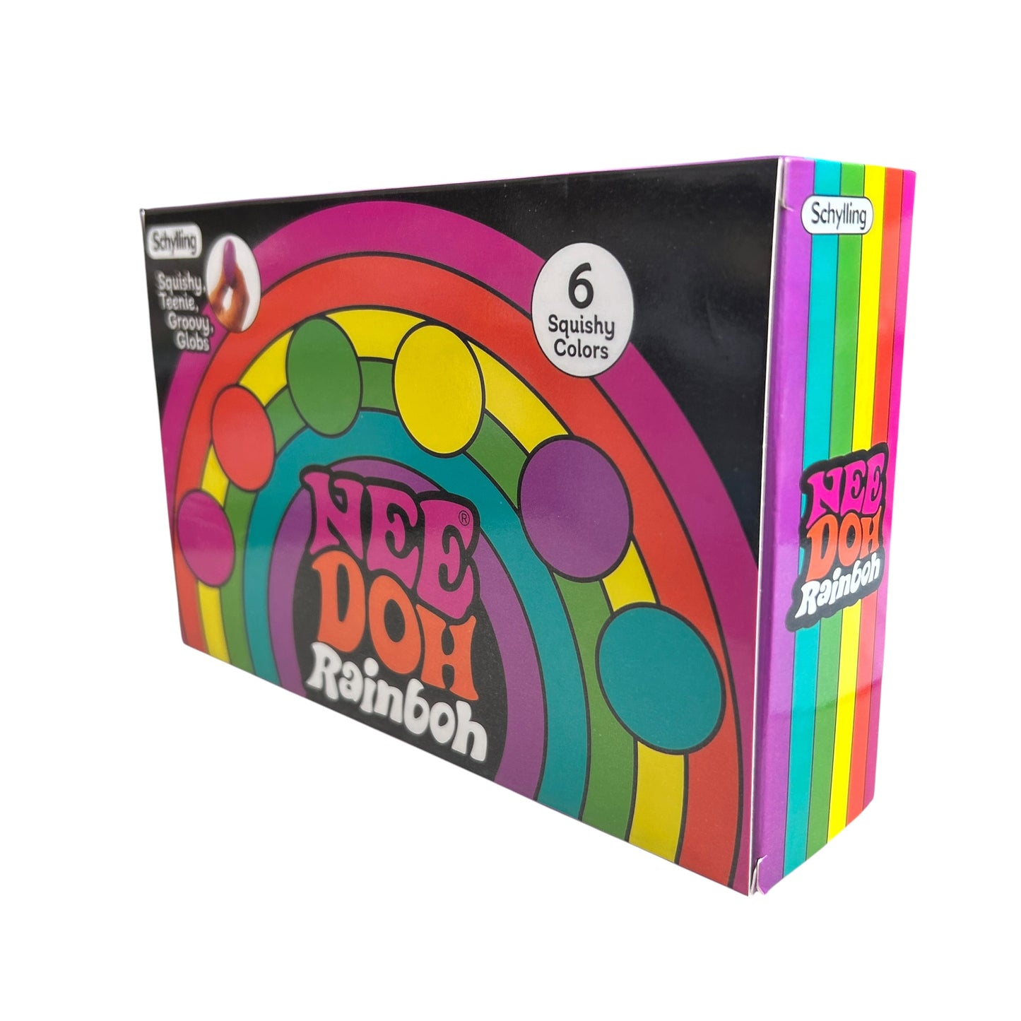 NeeDoh Style Rainboh Rainbow Globs 6 Pack