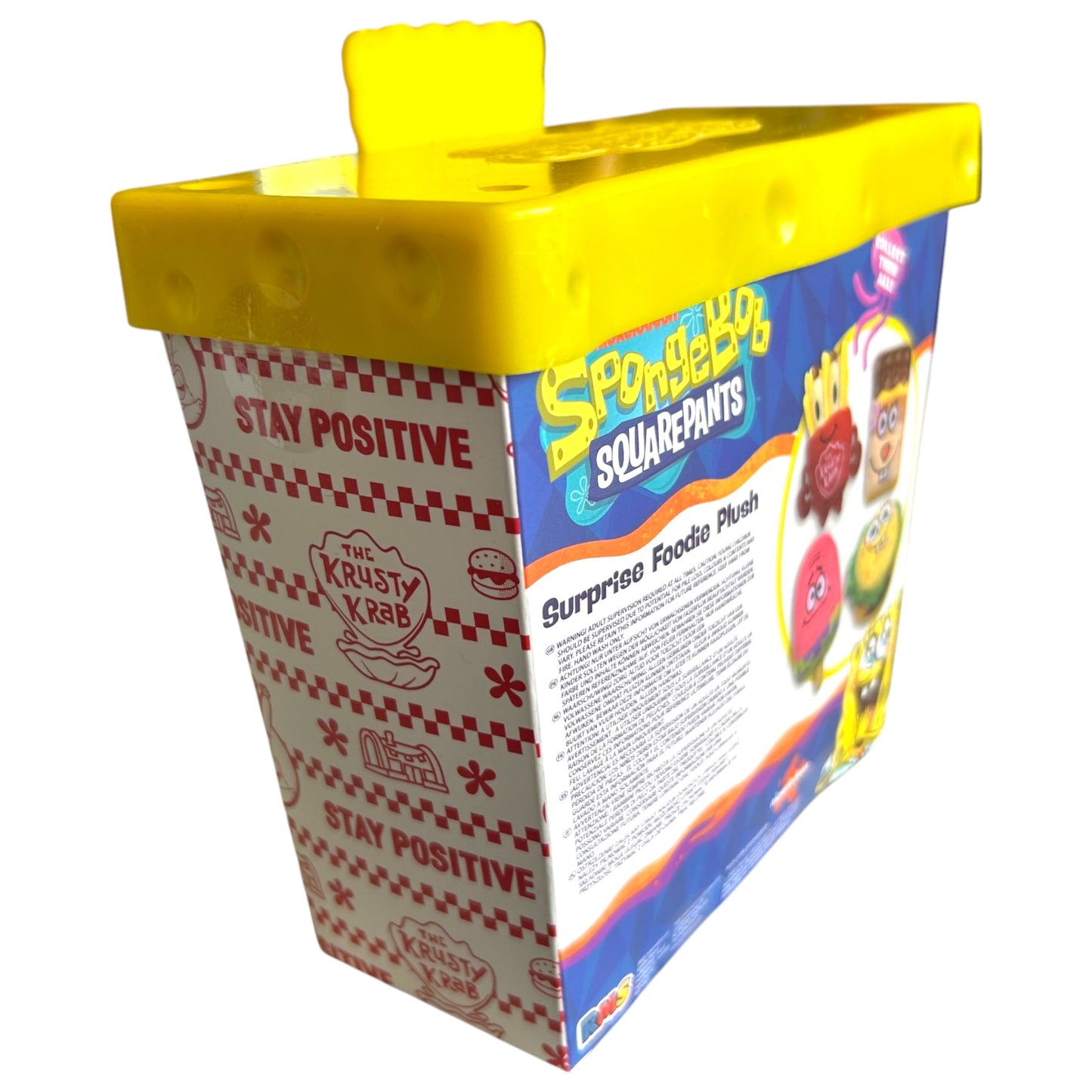 SpongeBob SquarePants Surprise Foodie Plush Mystery Toy – Collectible Soft Character Plush