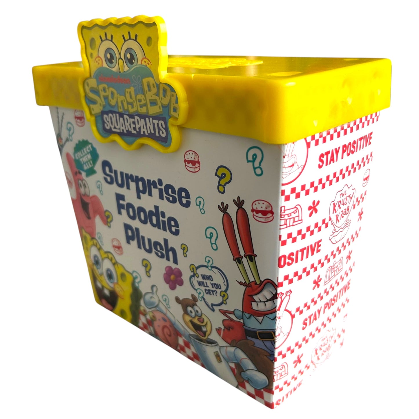 SpongeBob SquarePants Surprise Foodie Plush Mystery Toy – Collectible Soft Character Plush