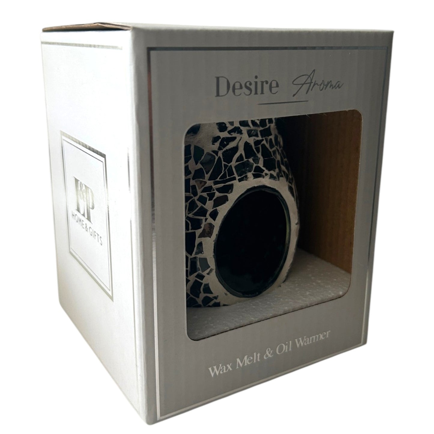 Desire Aroma Wax Melt & Oil Warmer Crackle Effect