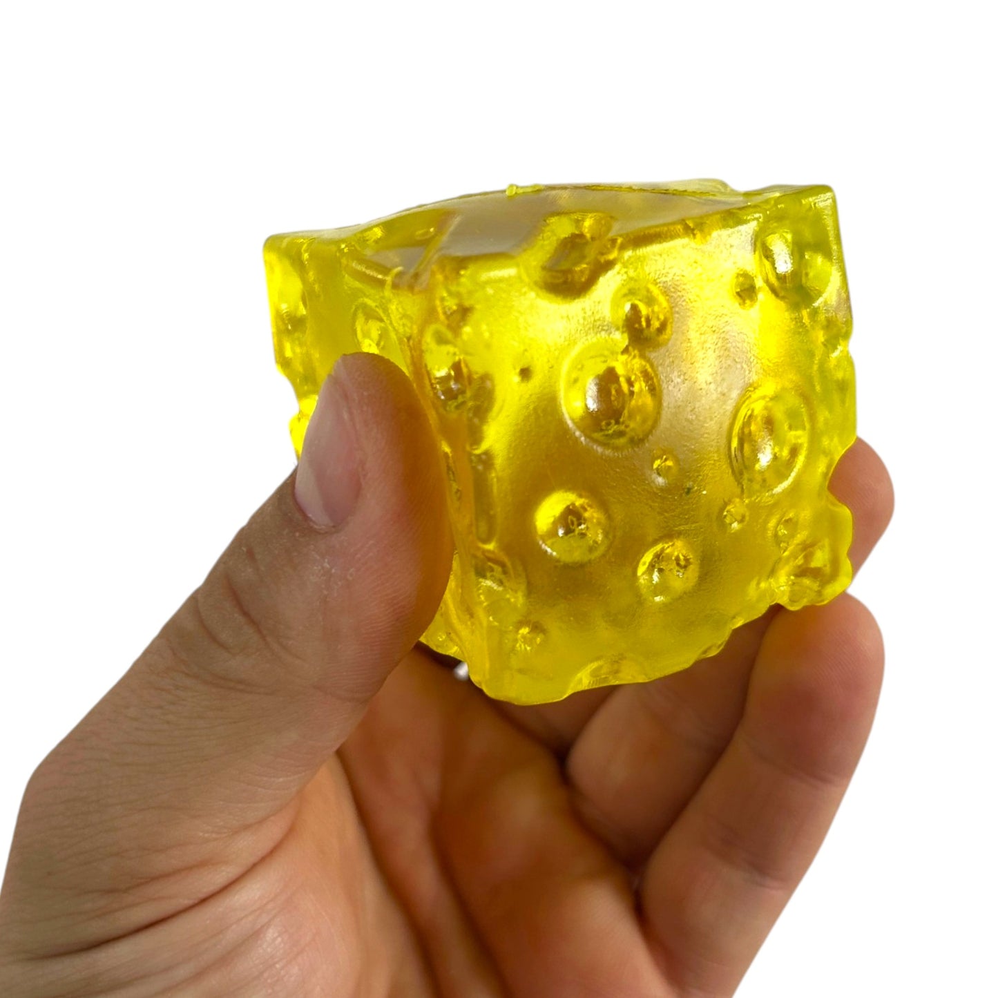 Squishy Cheese Sugar Cube Squish Slow Rising Fidget Sensory Toy