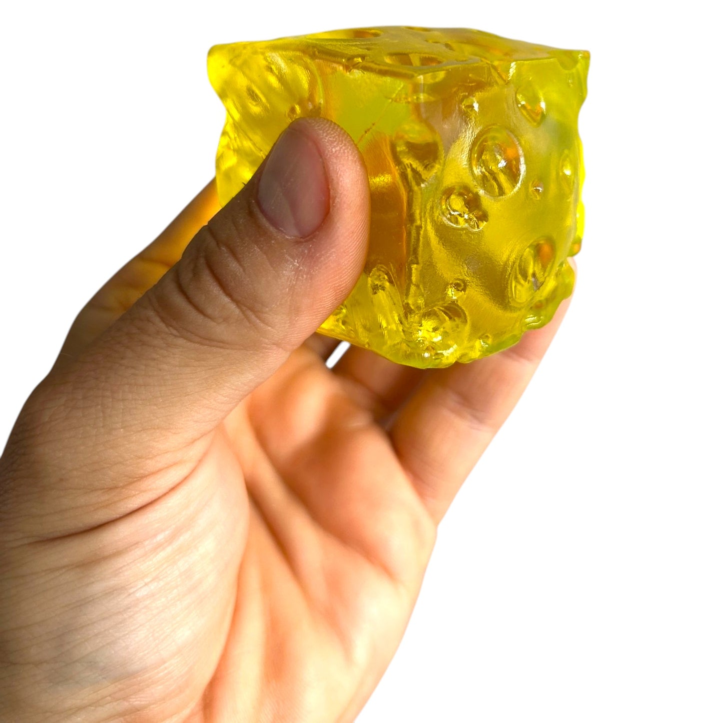Squishy Cheese Sugar Cube Squish Slow Rising Fidget Sensory Toy
