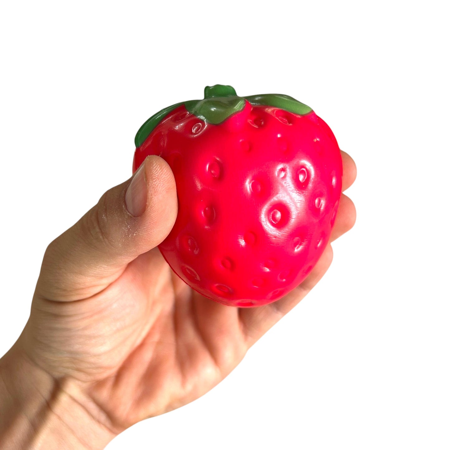 Squishy Strawberry Slow Rise Squish Fidget Fruit Sensory Fidget Toy