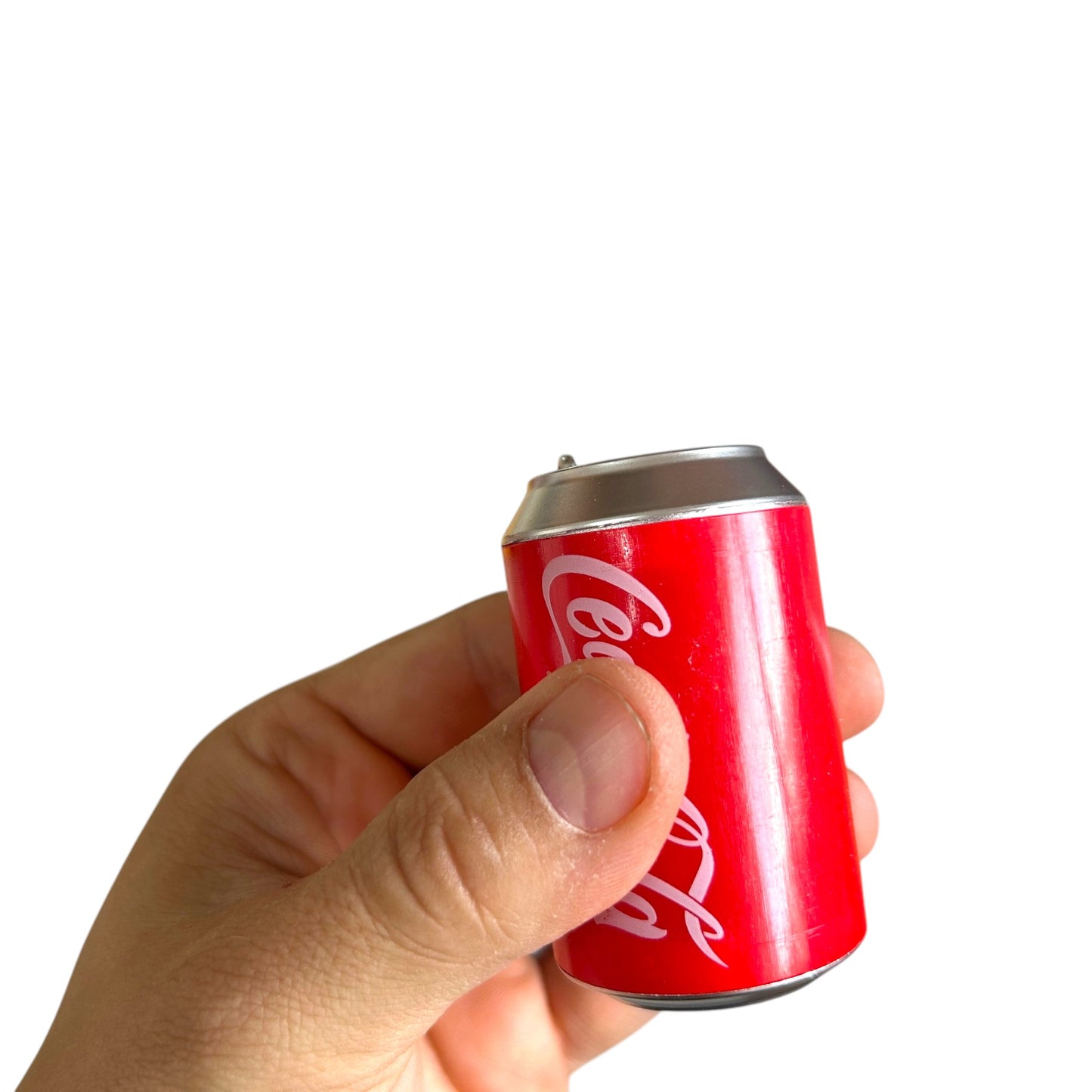 Ugly Monster Style Soda Pop Can Collectible Keychain Pendant with Stickers - Random Various Styles