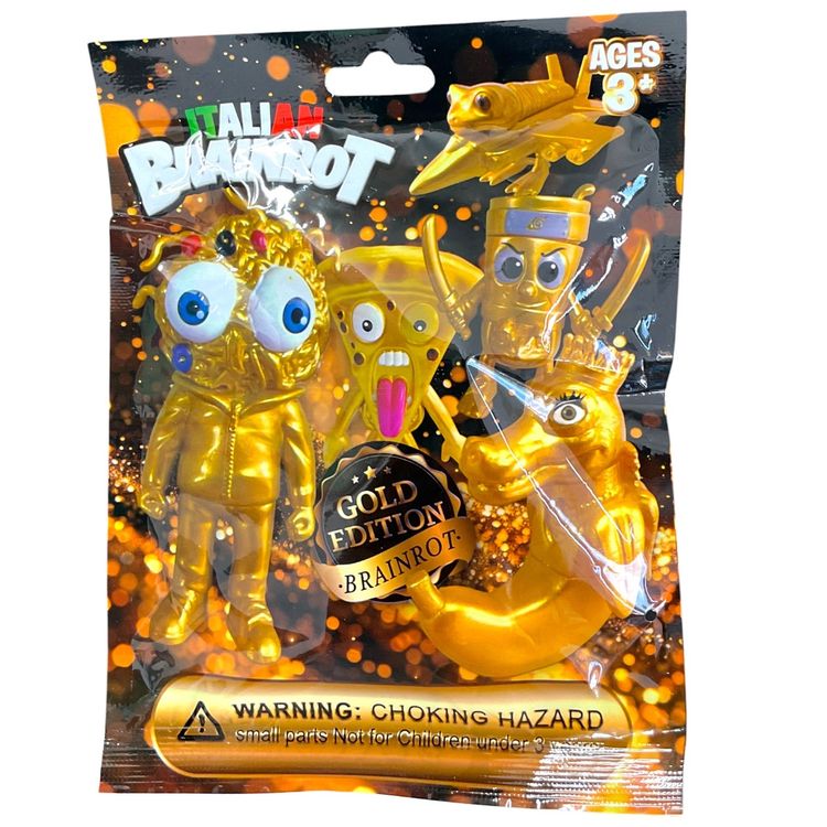 Italian Brainrot GOLD Edition Figure Pack