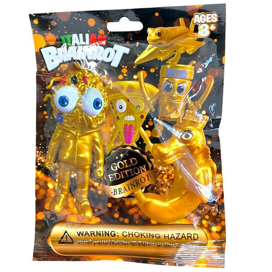 Italian Brainrot GOLD Edition Figure Pack