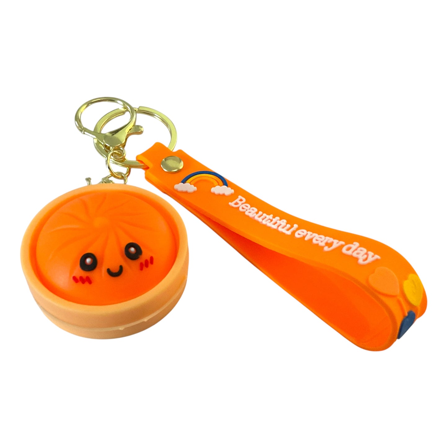 Squishy Dumpling Keypopz Keychain - Various Colours