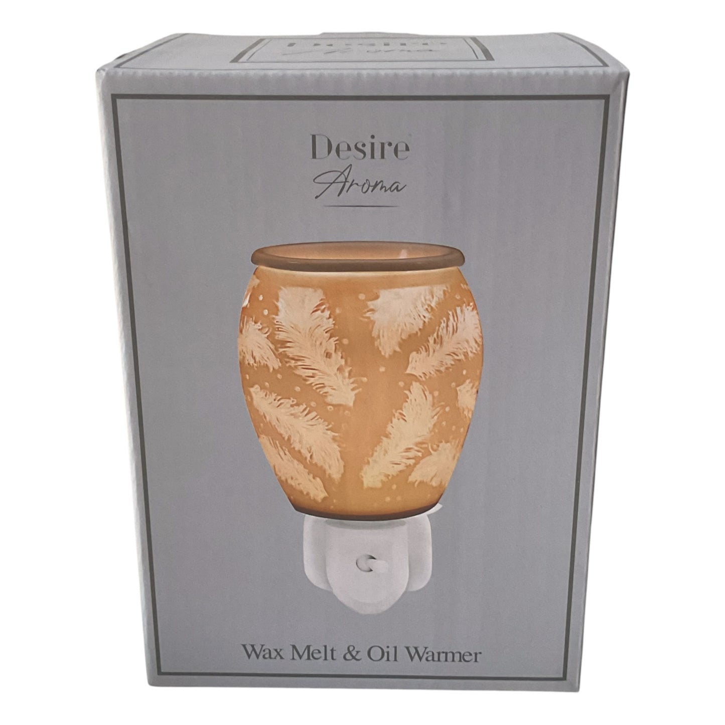 Desire Aroma Feather White Plug In  Fragrance Oil Wax Melt Burner